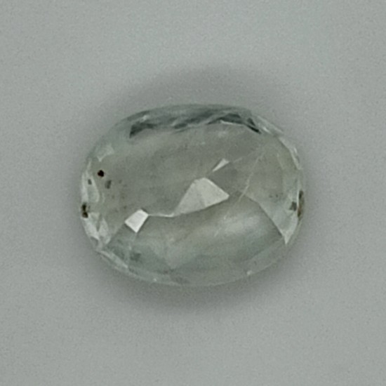 White Sapphire  4.95 Ct Certified